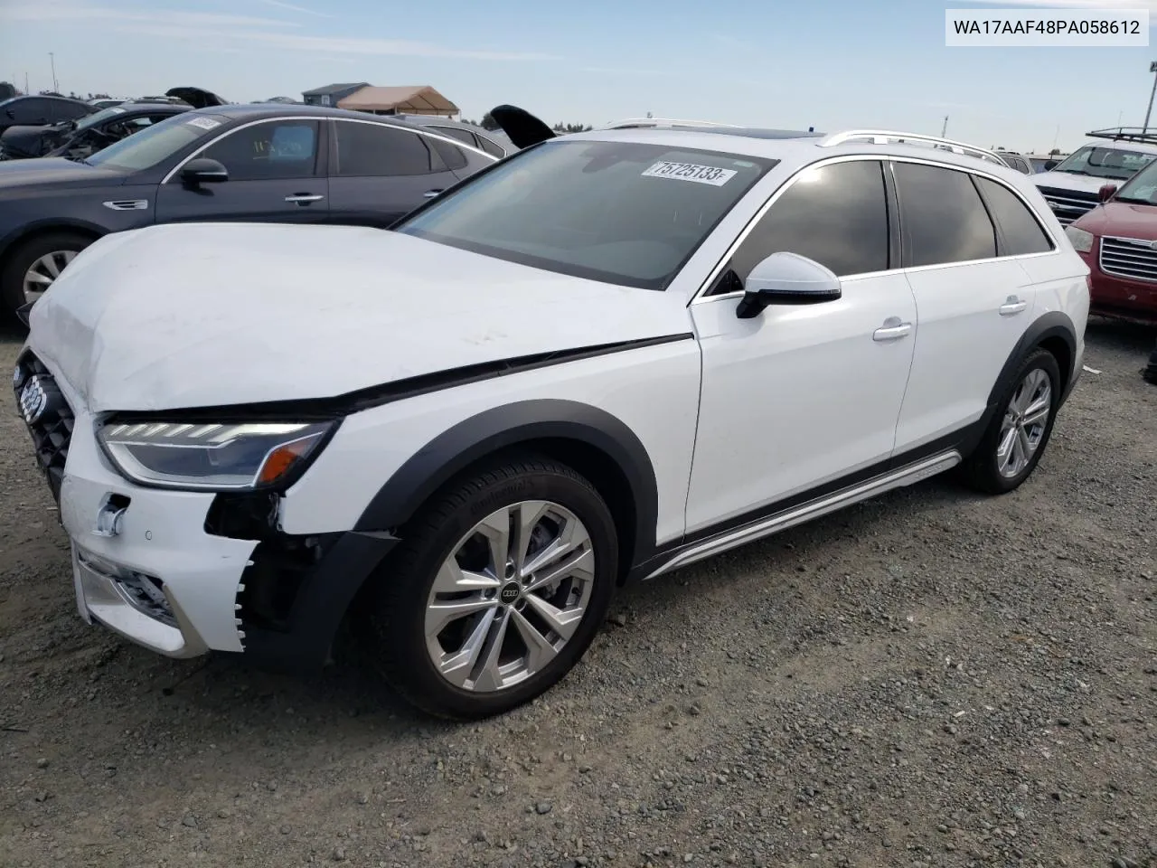 Auction sale of the 2023 Audi A4 , vin: WA17AAF48PA058612, lot number: 75725133