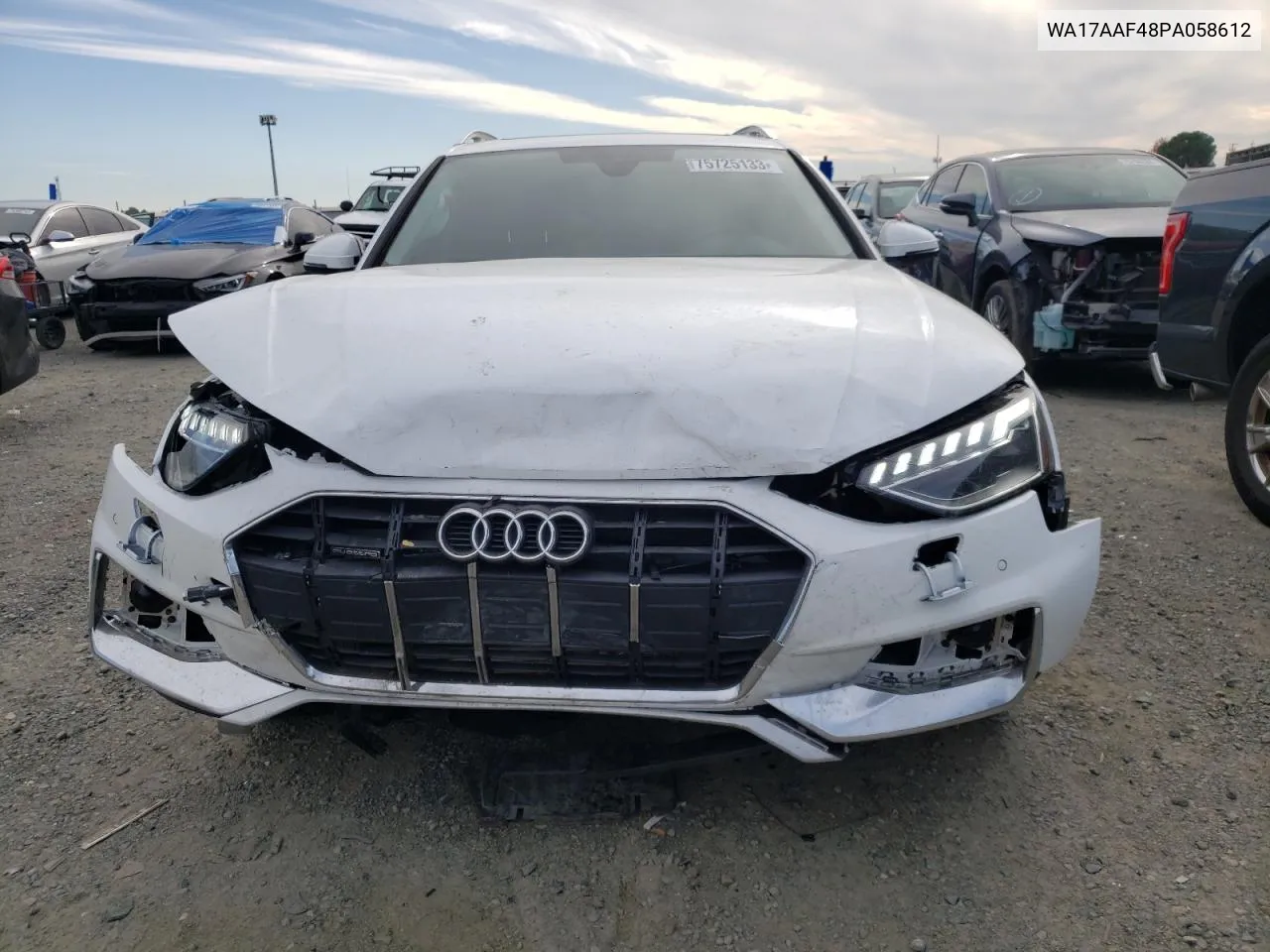 Auction sale of the 2023 Audi A4 , vin: WA17AAF48PA058612, lot number: 75725133