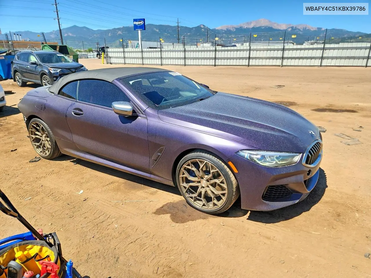 Auction sale of the 2019 BMW M8 , vin: WBAFY4C51KBX39786, lot number: 57881696