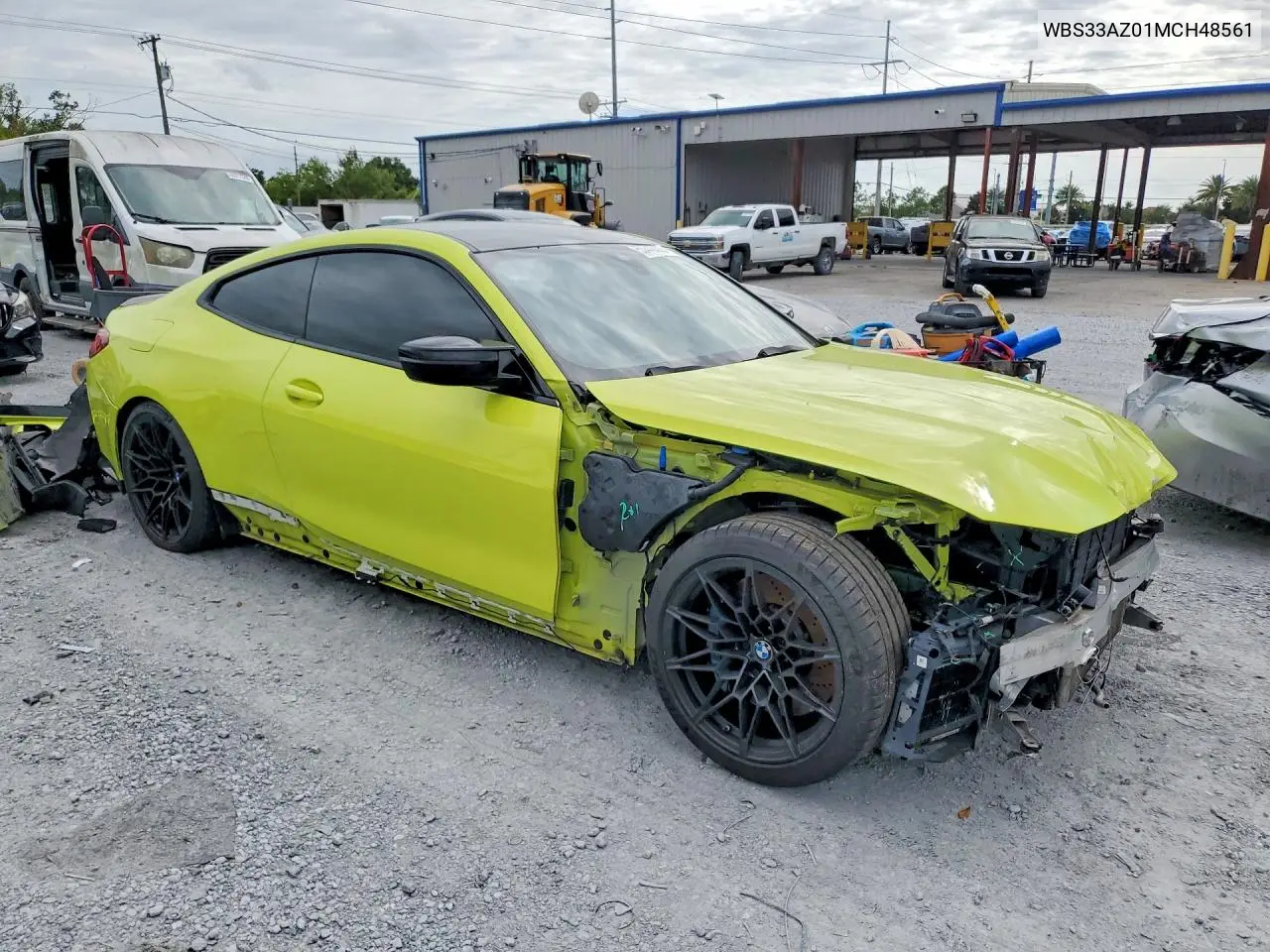 Auction sale of the 2021 BMW M4 , vin: WBS33AZ01MCH48561, lot number: 53443026
