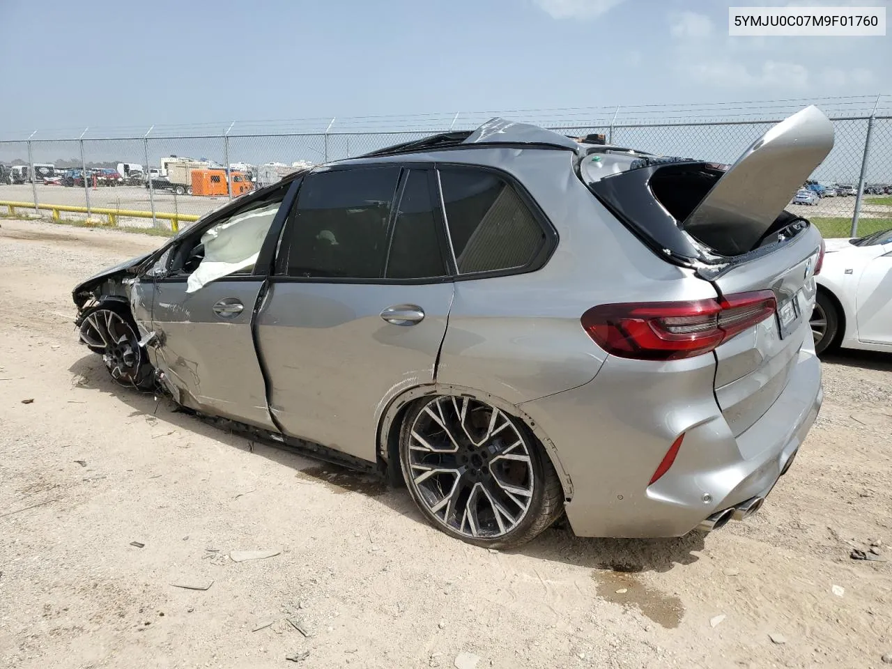 Auction sale of the 2021 BMW X5 , vin: 5YMJU0C07M9F01760, lot number: 64516234