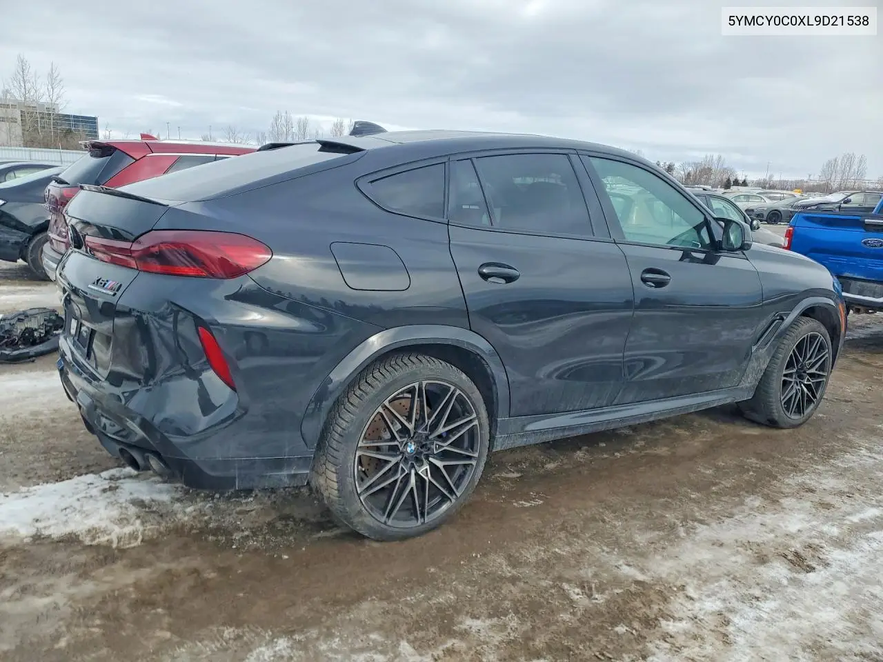 Auction sale of the 2020 BMW X6 , vin: 5YMCY0C0XL9D21538, lot number: 78264095