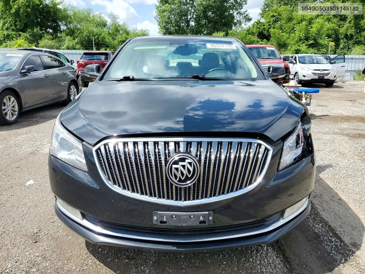Auction sale of the 2016 Buick LaCrosse , vin: 1G4GD5G35GF145182, lot number: 65337176