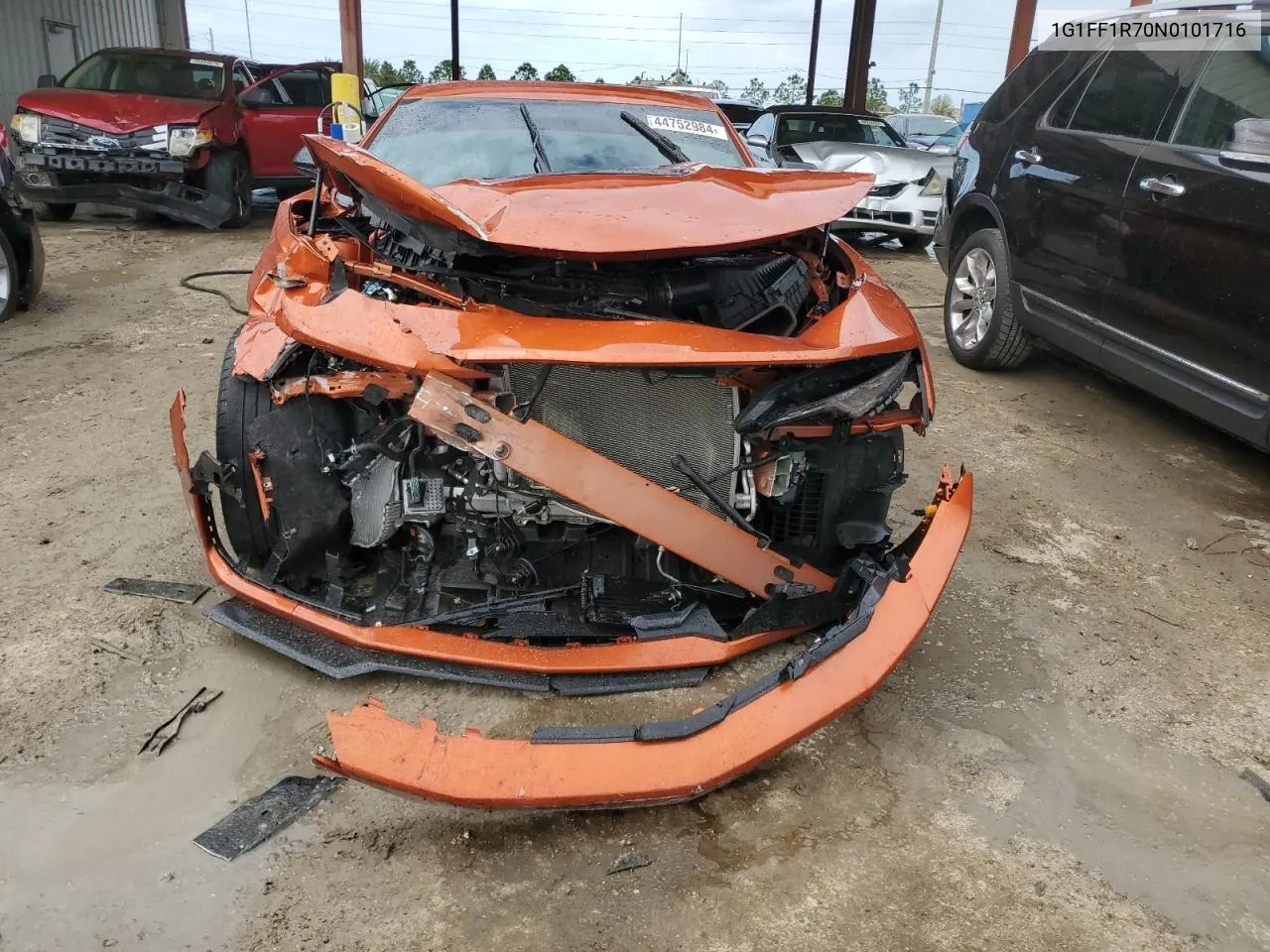 Auction sale of the 2022 Chevrolet Camaro , vin: 1G1FF1R70N0101716, lot number: 44752984
