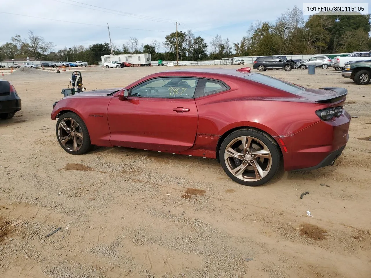 Auction sale of the 2022 Chevrolet Camaro , vin: 1G1FF1R78N0115105, lot number: 81153543