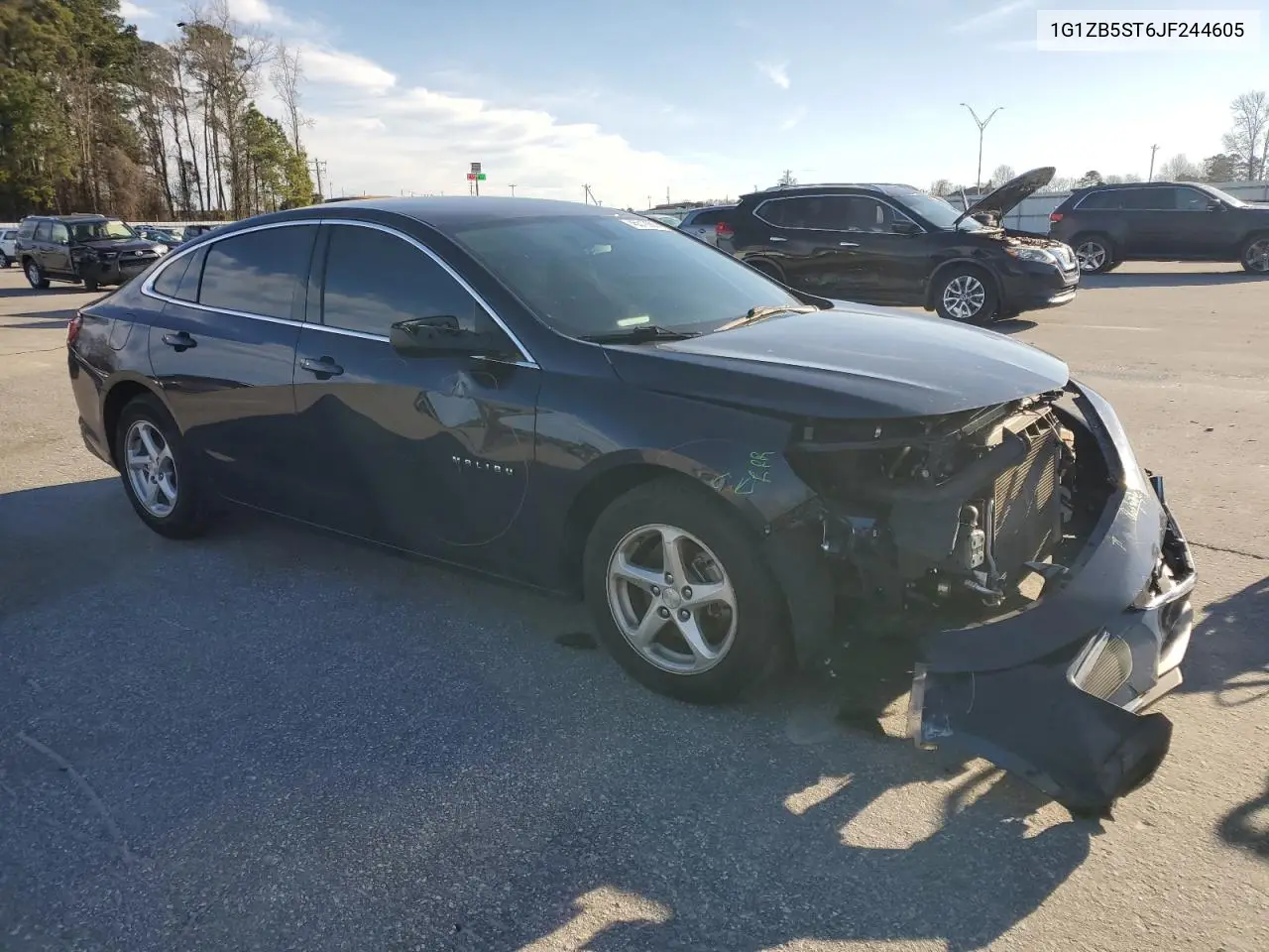 Auction sale of the 2018 Chevrolet Malibu , vin: 1G1ZB5ST6JF244605, lot number: 45519985