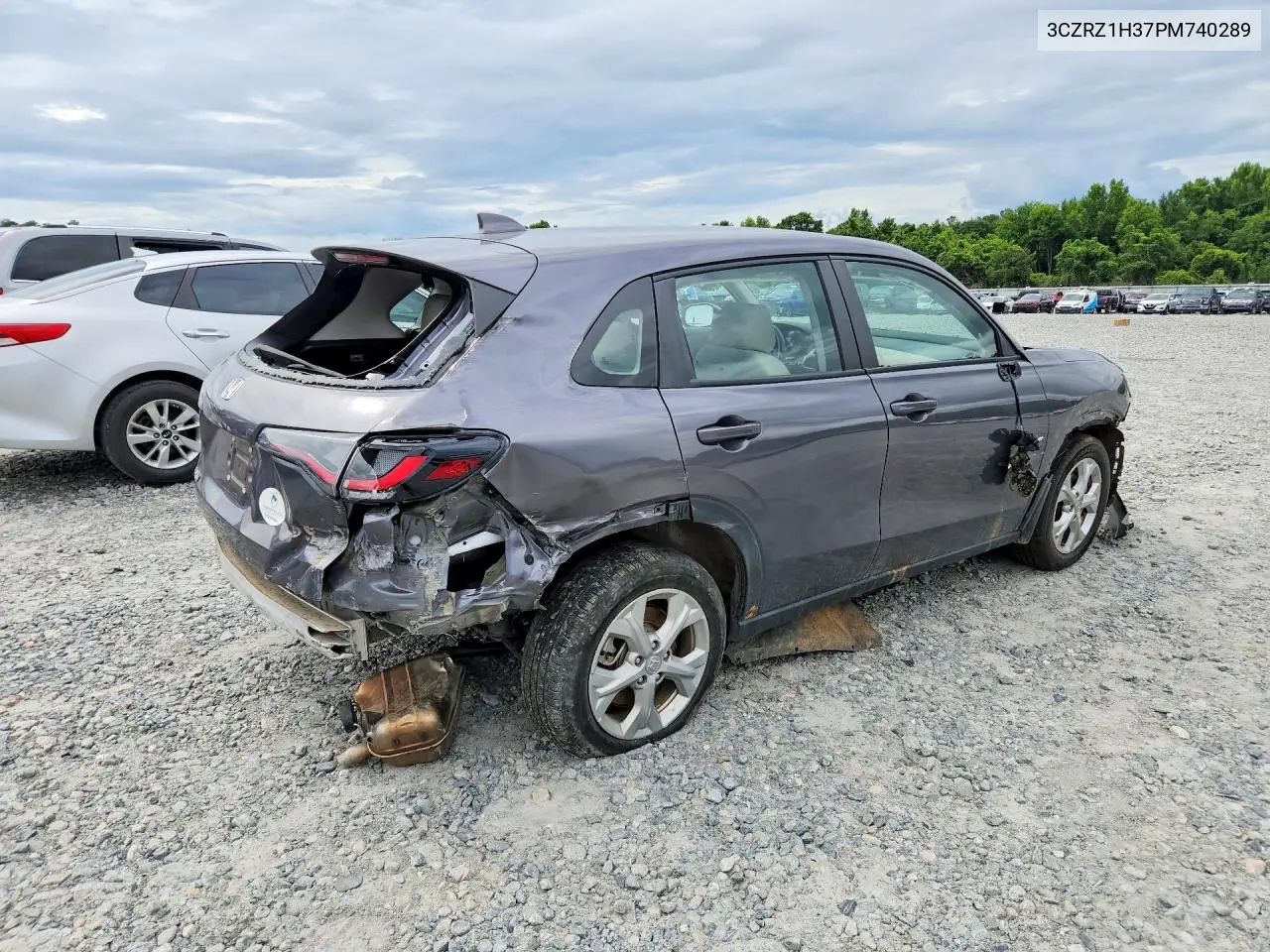 Auction sale of the 2023 Honda HR V , vin: 3CZRZ1H37PM740289, lot number: 55129246