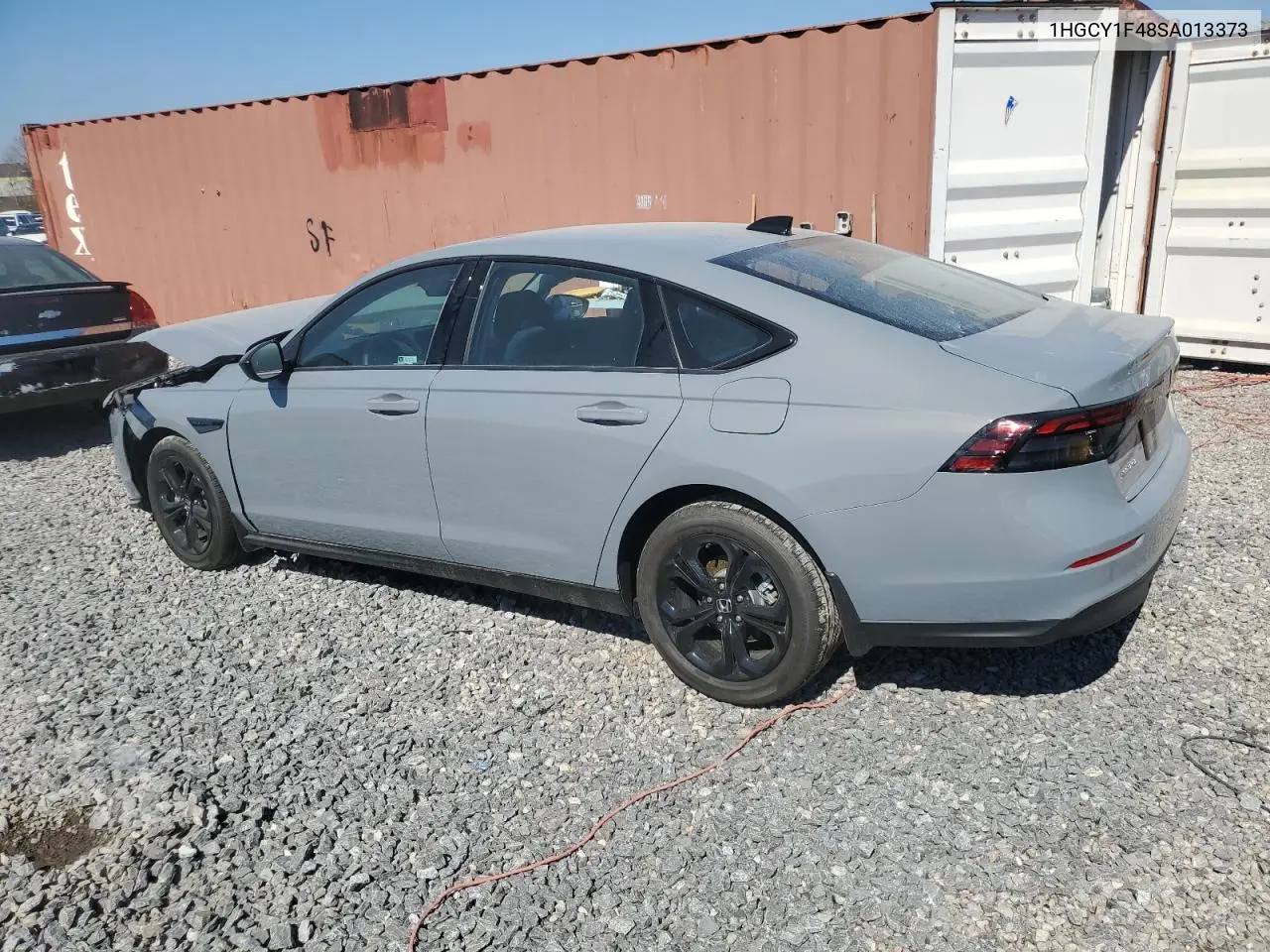Auction sale of the 2025 Honda Accord , vin: 1HGCY1F48SA013373, lot number: 48770165
