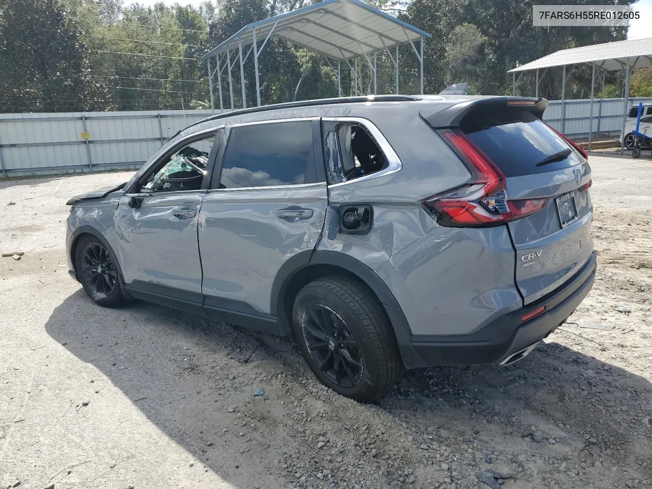 Auction sale of the 2024 Honda CR V , vin: 7FARS6H55RE012605, lot number: 78780584