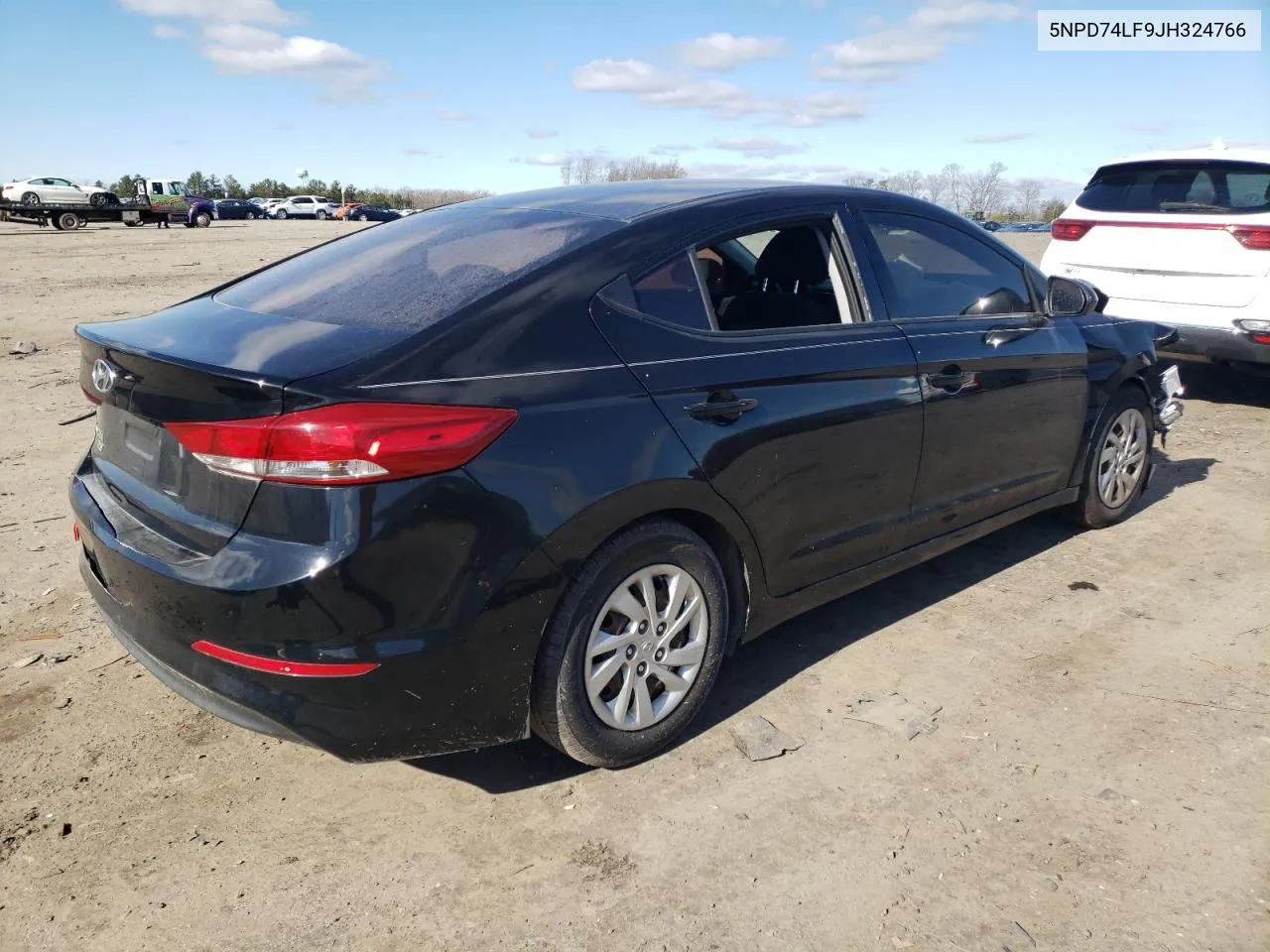 Auction sale of the 2018 Hyundai Elantra , vin: 5NPD74LF9JH324766, lot number: 40465284