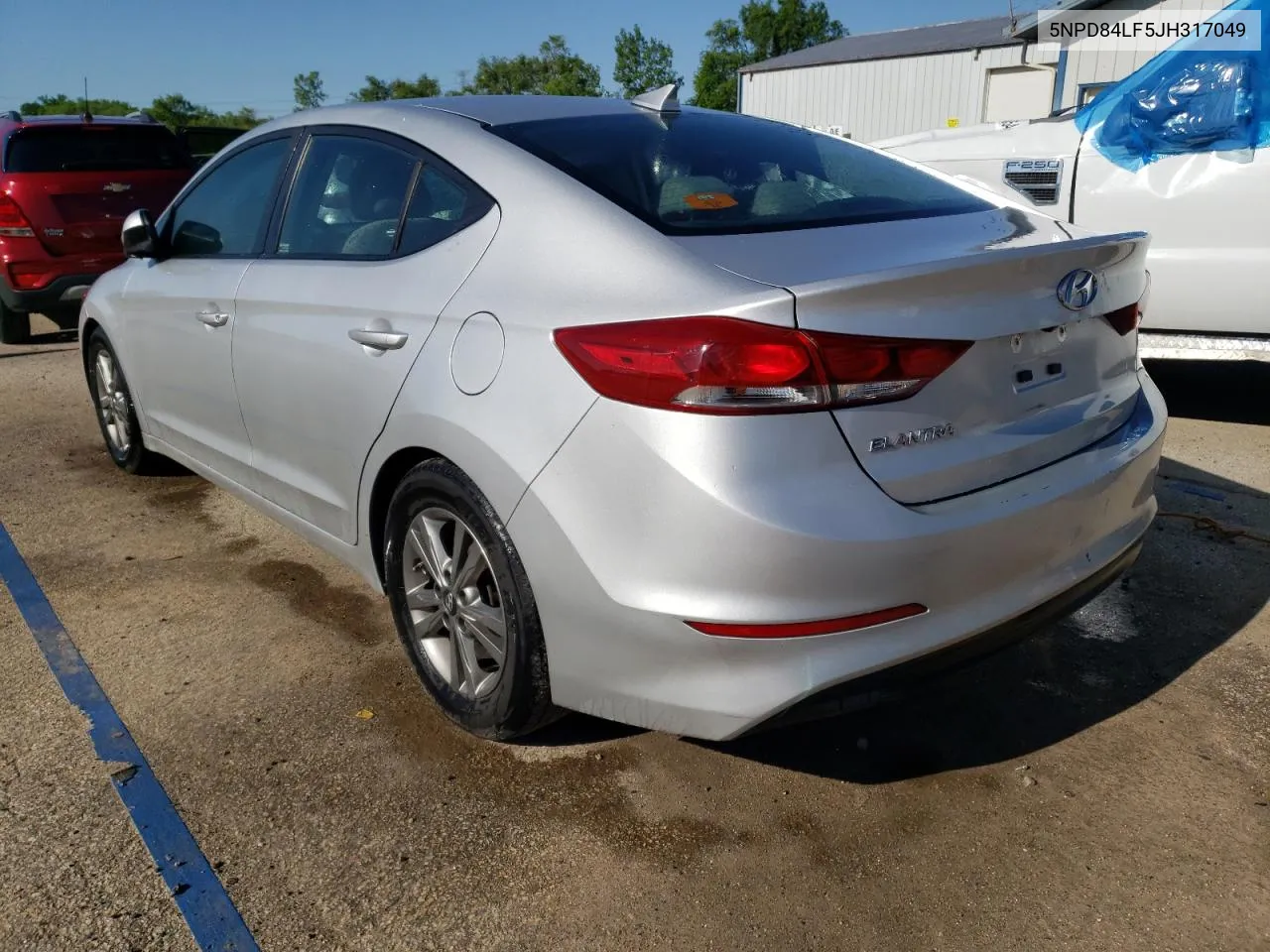 Auction sale of the 2018 Hyundai Elantra , vin: 5NPD84LF5JH317049, lot number: 56313074