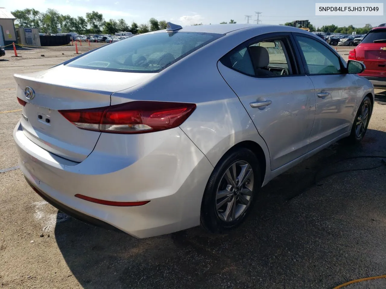 Auction sale of the 2018 Hyundai Elantra , vin: 5NPD84LF5JH317049, lot number: 56313074