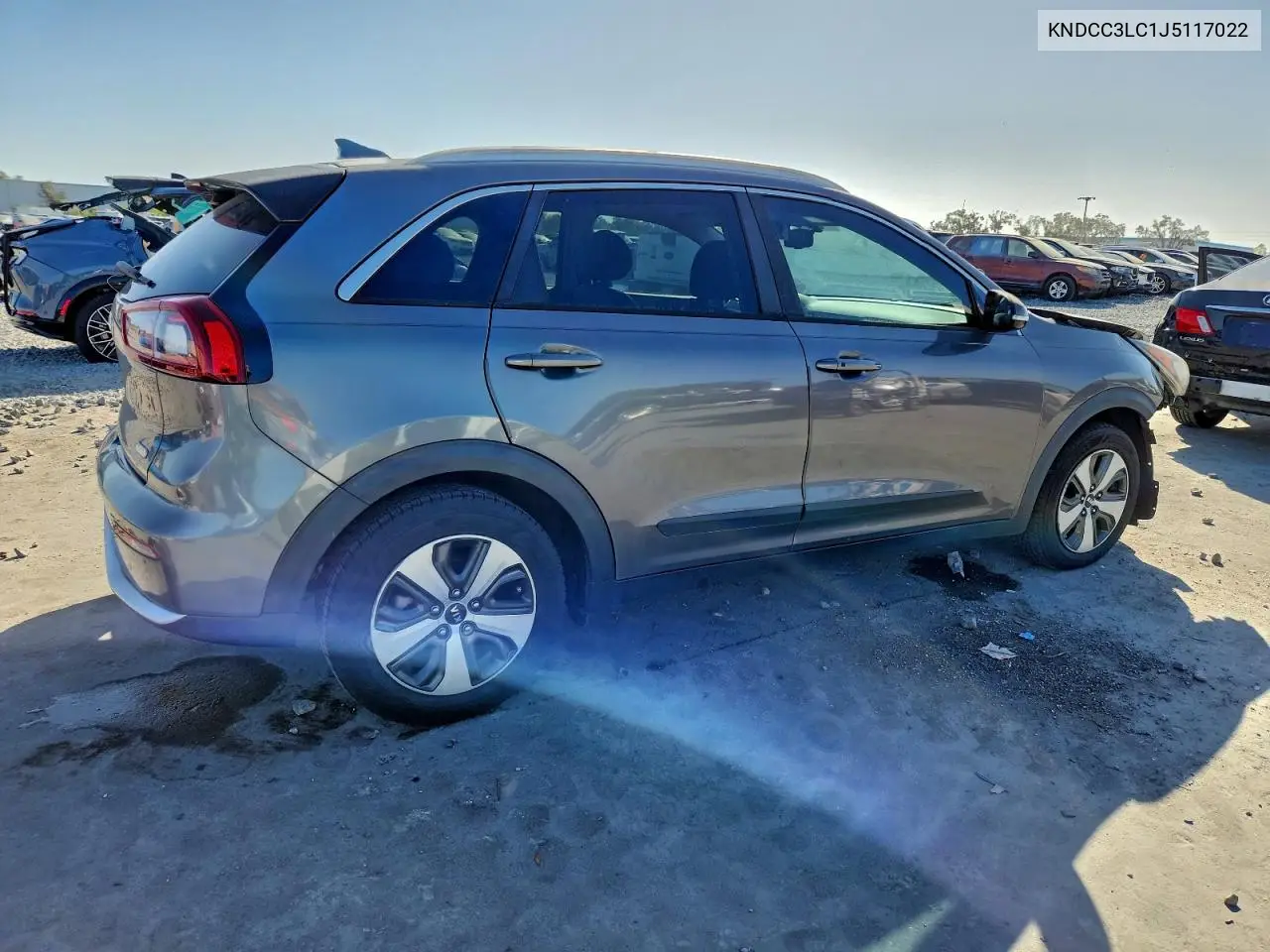 Auction sale of the 2018 Kia Niro , vin: KNDCC3LC1J5117022, lot number: 98364745