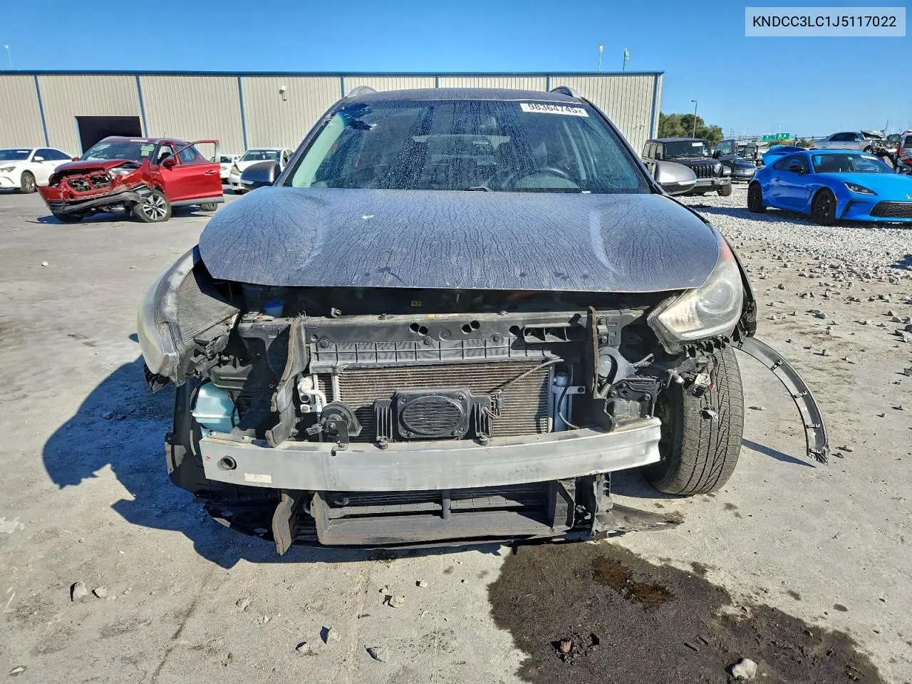 Auction sale of the 2018 Kia Niro , vin: KNDCC3LC1J5117022, lot number: 98364745