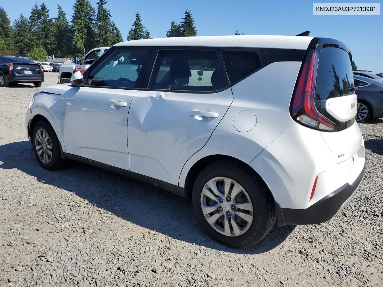 Auction sale of the 2023 Kia Soul , vin: KNDJ23AU3P7213981, lot number: 63465015