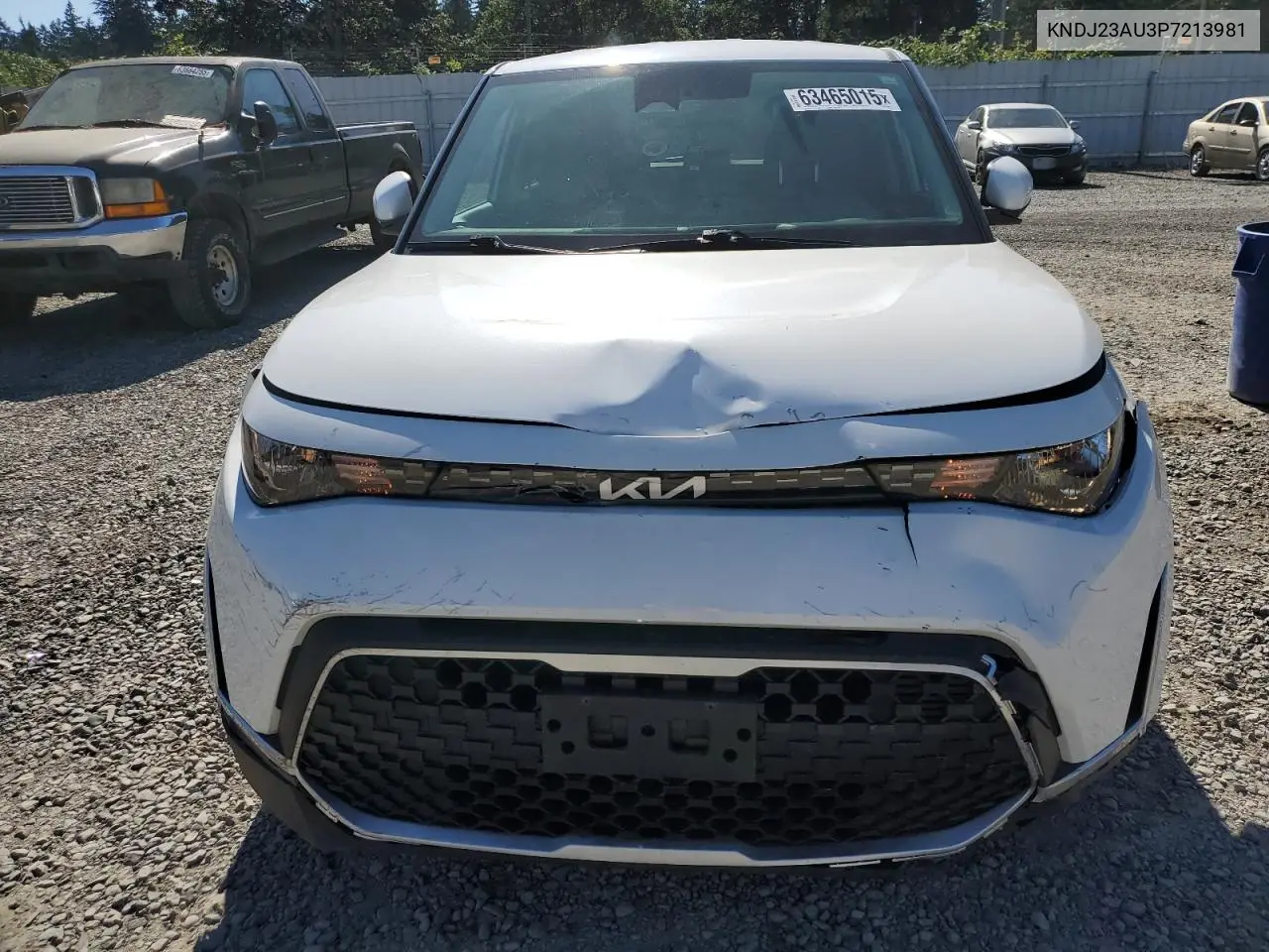 Auction sale of the 2023 Kia Soul , vin: KNDJ23AU3P7213981, lot number: 63465015