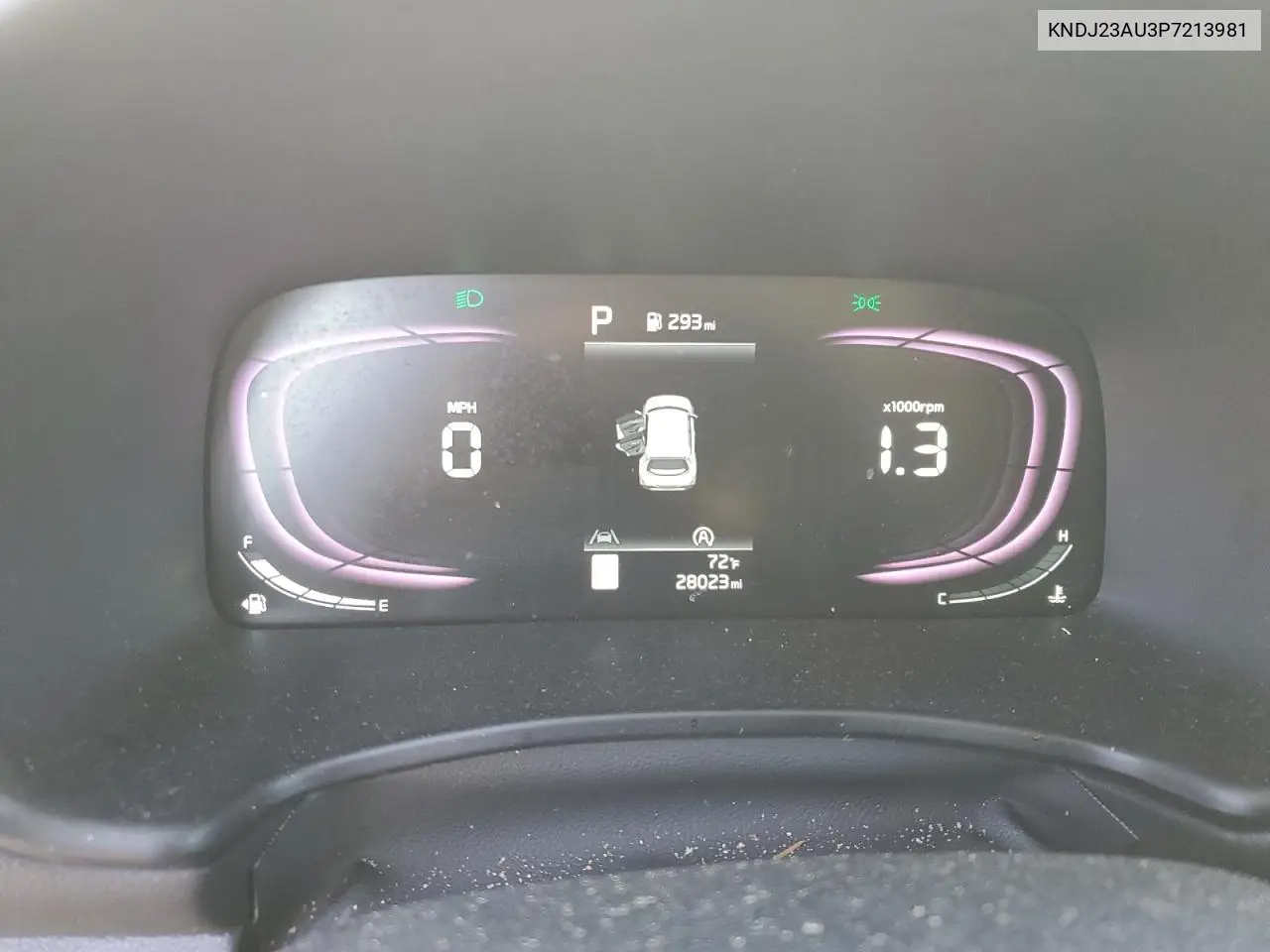 Auction sale of the 2023 Kia Soul , vin: KNDJ23AU3P7213981, lot number: 63465015
