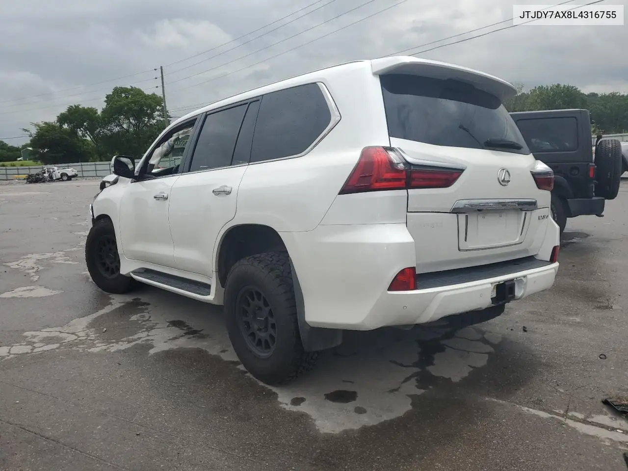 Auction sale of the 2020 Lexus LX , vin: JTJDY7AX8L4316755, lot number: 61222745