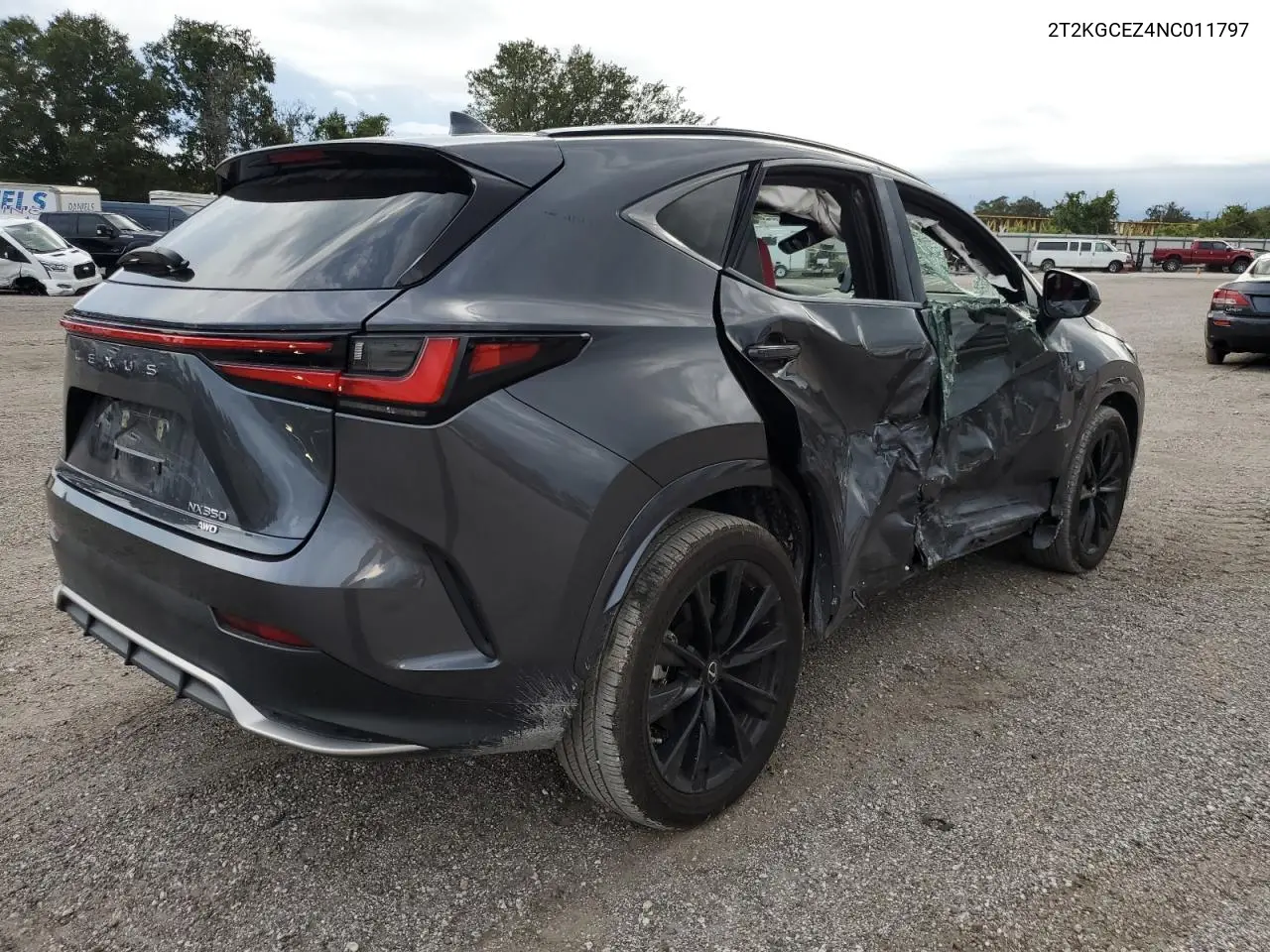 Auction sale of the 2022 Lexus NX , vin: 2T2KGCEZ4NC011797, lot number: 69652213