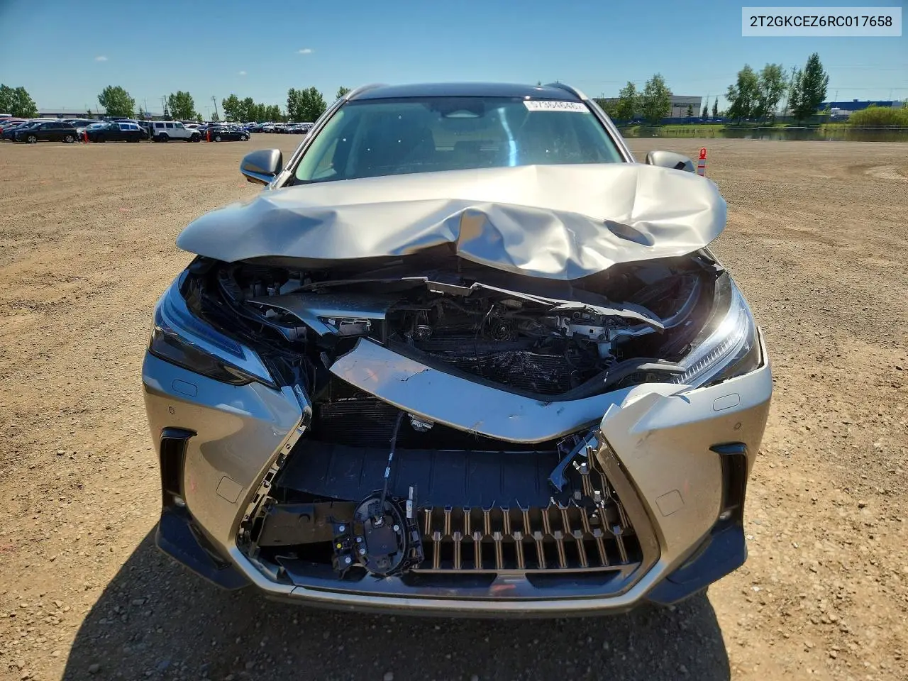 Auction sale of the 2024 Lexus NX , vin: 2T2GKCEZ6RC017658, lot number: 57364646