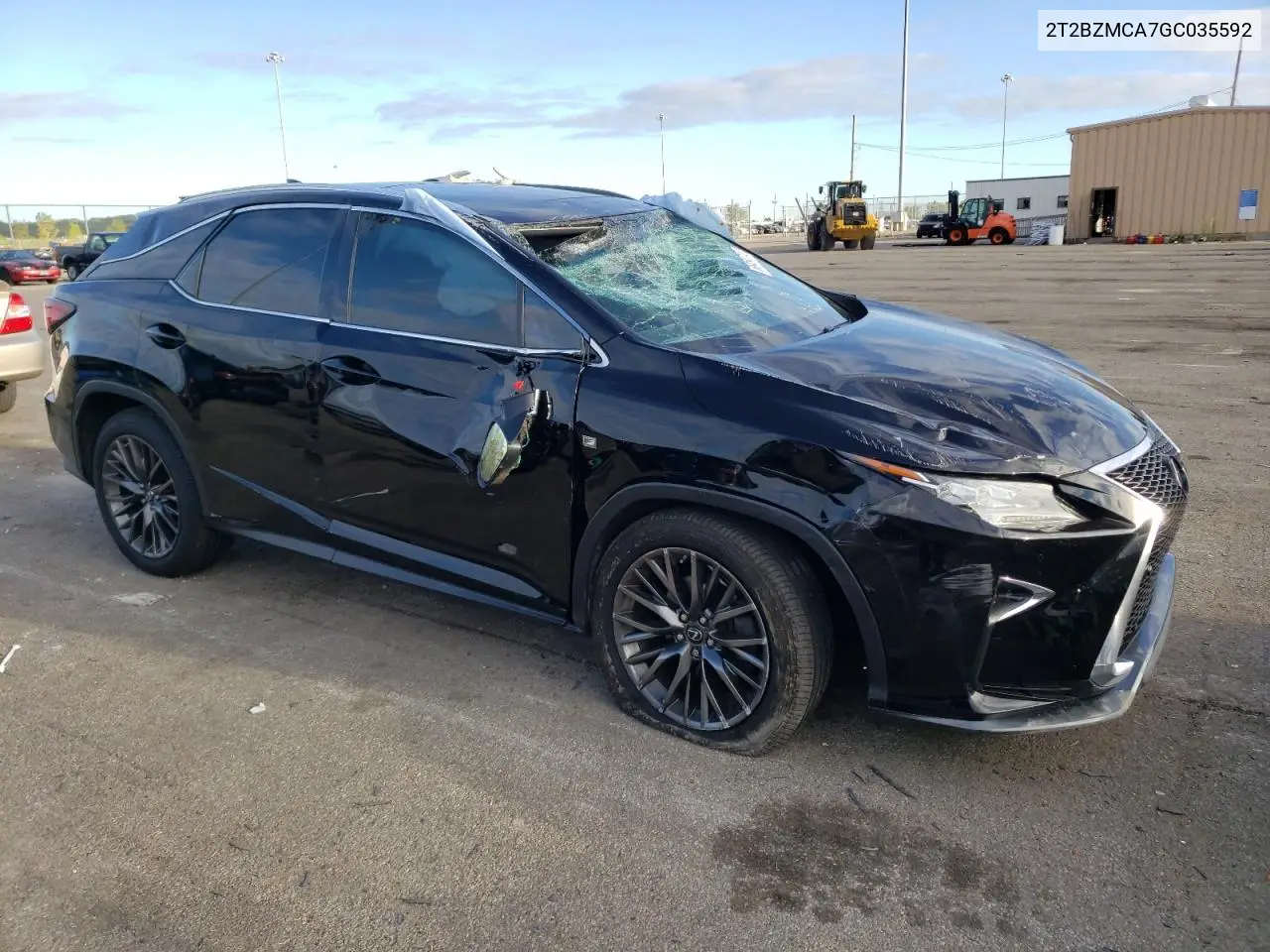 Auction sale of the 2016 Lexus RX , vin: 2T2BZMCA7GC035592, lot number: 66454713