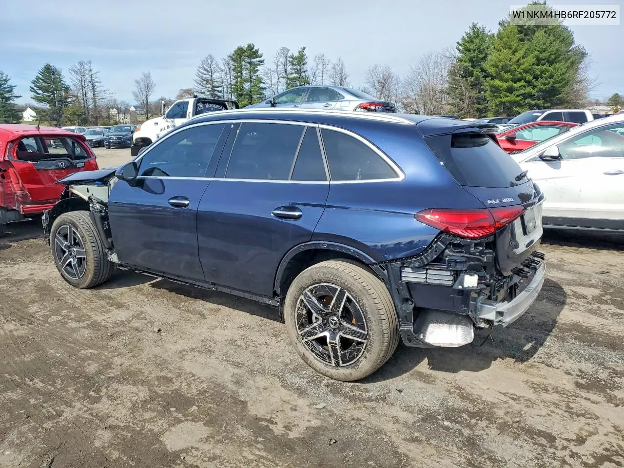 Auction sale of the 2024 Mercedes Benz GLC , vin: W1NKM4HB6RF205772, lot number: 46470646