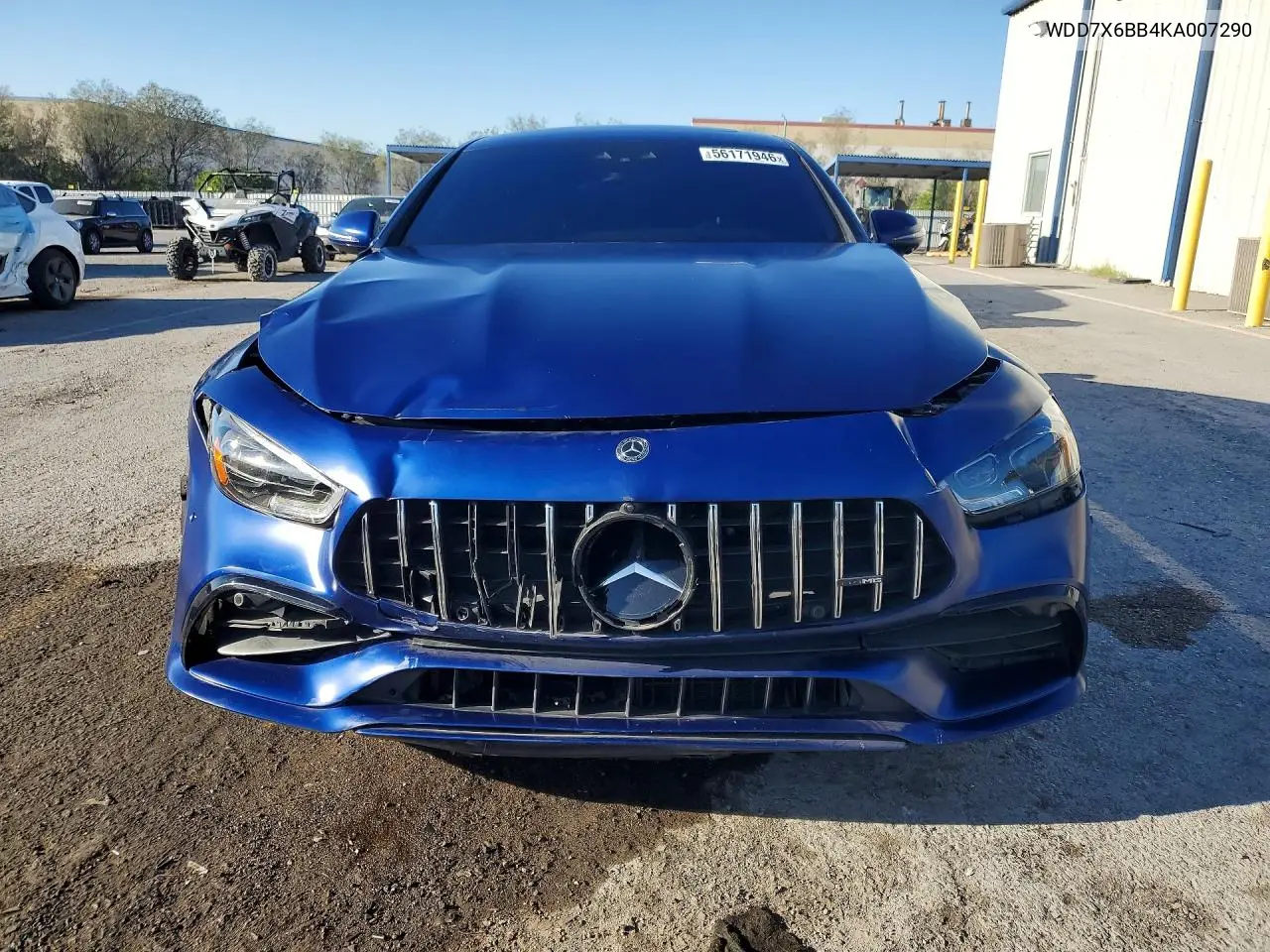 Auction sale of the 2019 Mercedes Benz AMG GT , vin: WDD7X6BB4KA007290, lot number: 56171946