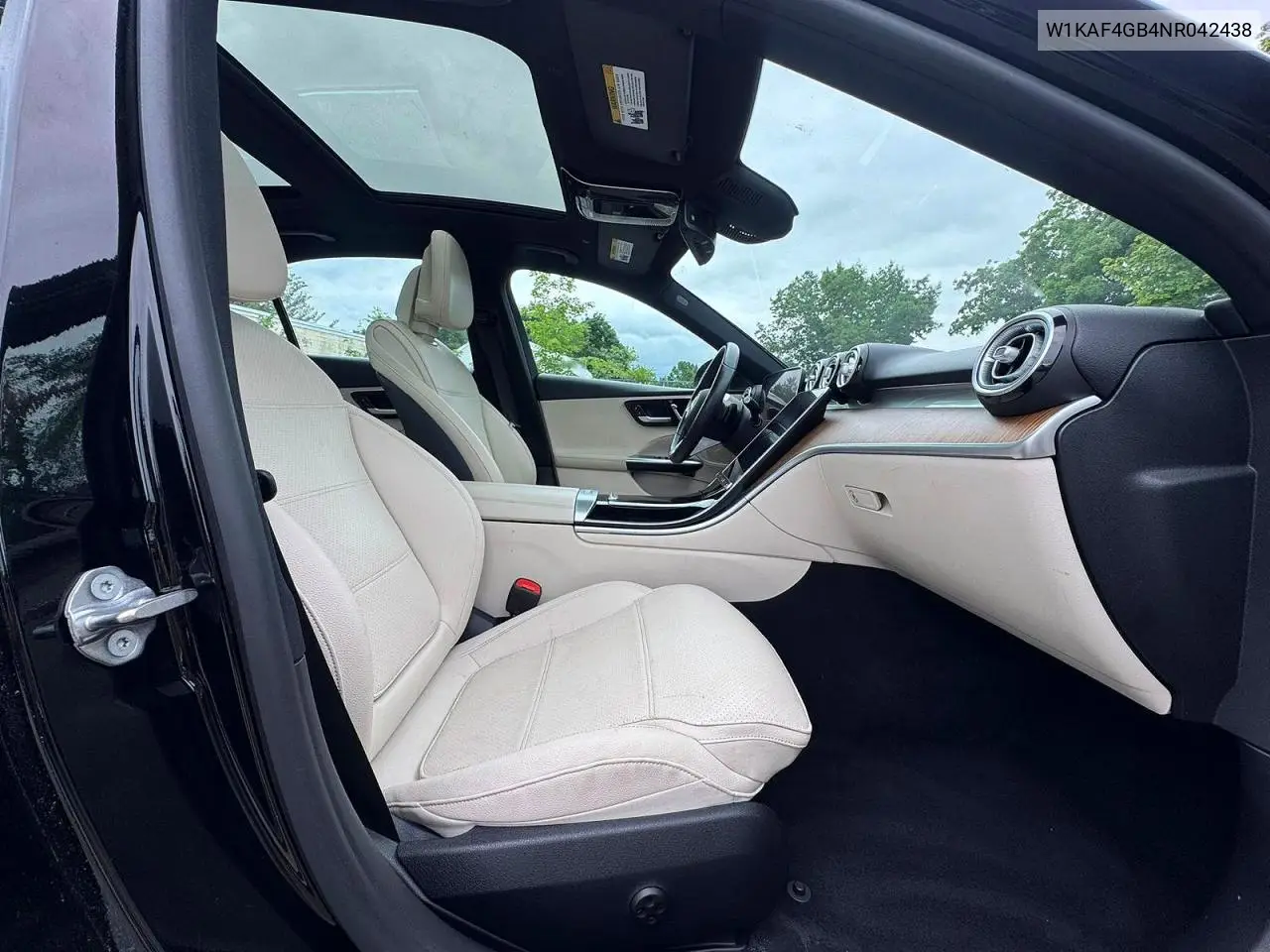 Auction sale of the 2022 Mercedes Benz C klasse , vin: W1KAF4GB4NR042438, lot number: 59127796