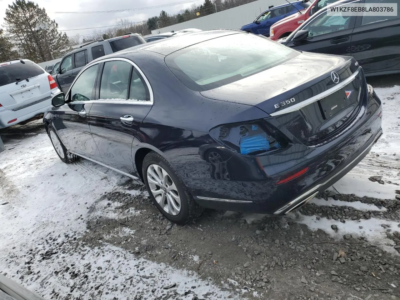 Auction sale of the 2020 Mercedes Benz E klasse , vin: W1KZF8EB8LA803786, lot number: 88471785