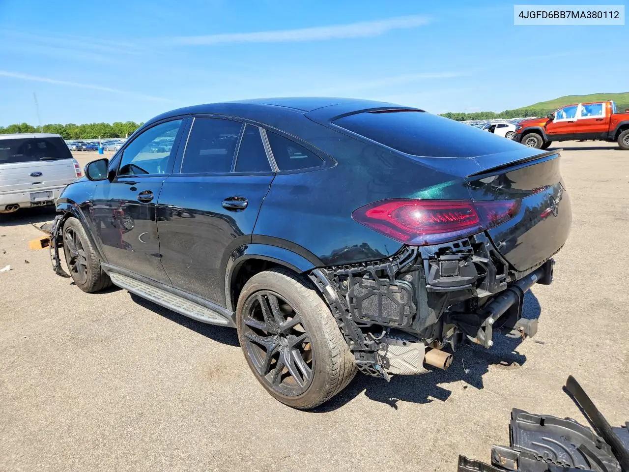 Auction sale of the 2021 Mercedes Benz GLE , vin: 4JGFD6BB7MA380112, lot number: 67365506