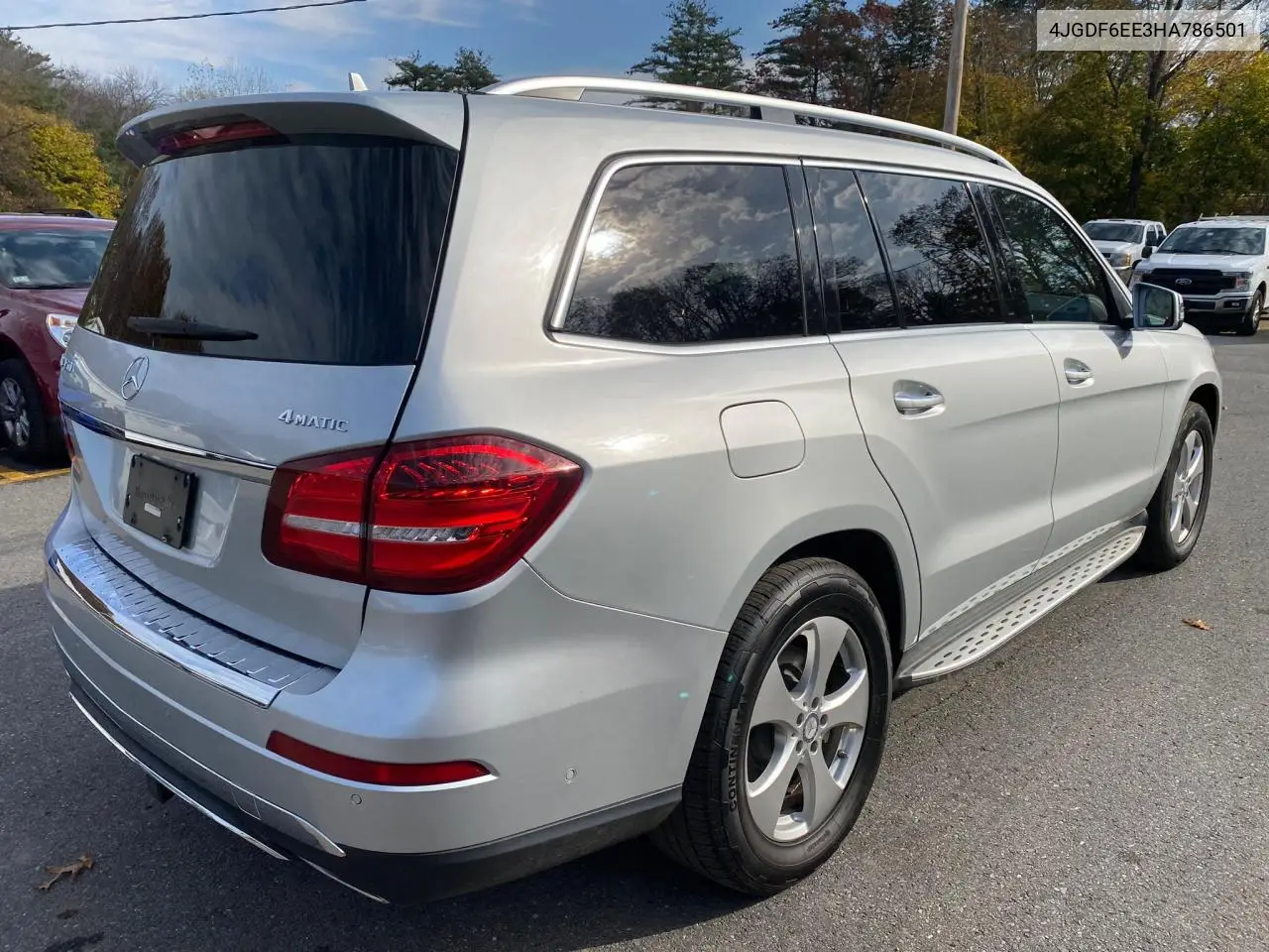 Auction sale of the 2017 Mercedes Benz GLS klasse , vin: 4JGDF6EE3HA786501, lot number: 75760793