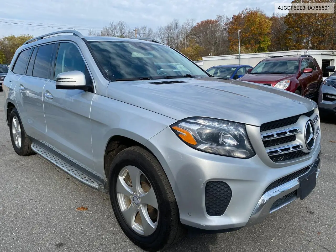 Auction sale of the 2017 Mercedes Benz GLS klasse , vin: 4JGDF6EE3HA786501, lot number: 75760793