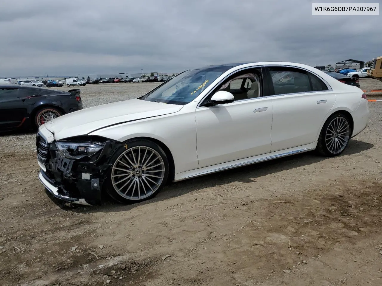 Auction sale of the 2023 Mercedes Benz S klasse , vin: W1K6G6DB7PA207967, lot number: 55166944
