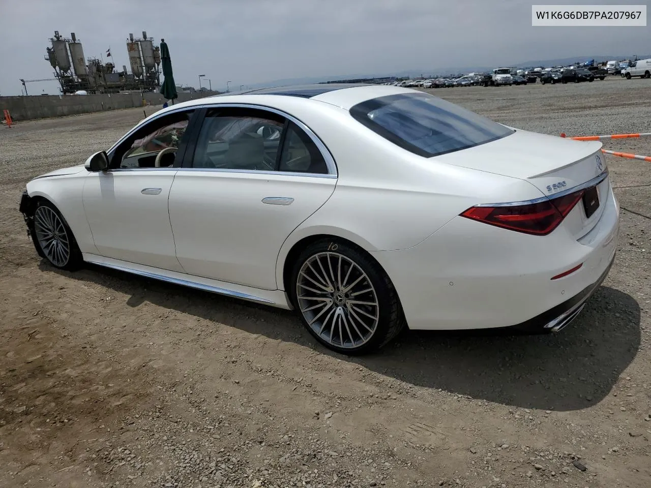 Auction sale of the 2023 Mercedes Benz S klasse , vin: W1K6G6DB7PA207967, lot number: 55166944