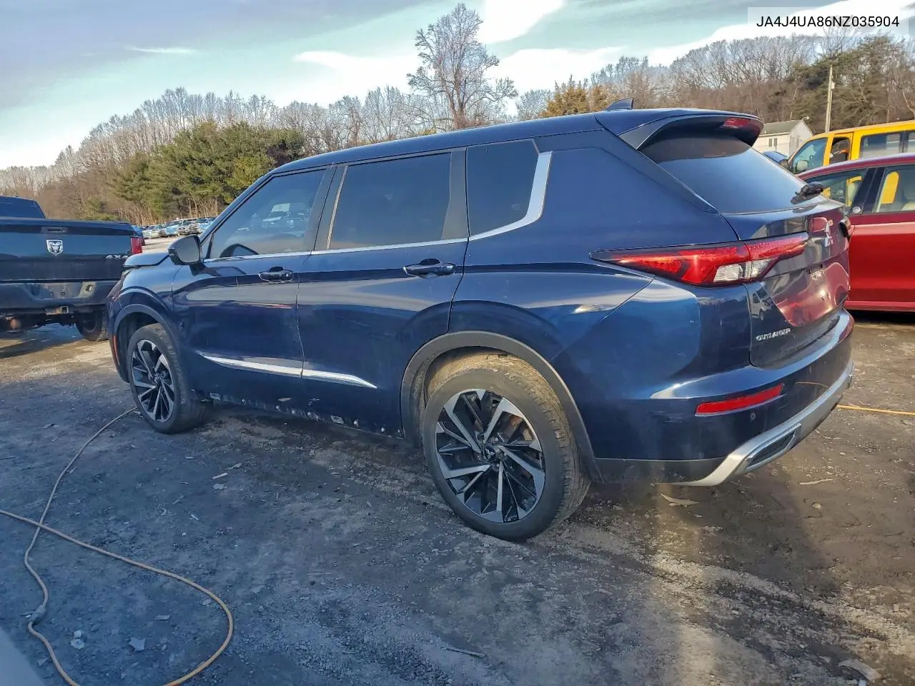 Auction sale of the 2022 Mitsubishi Outlander , vin: JA4J4UA86NZ035904, lot number: 97387035