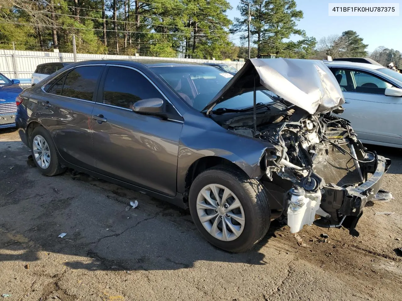 Auction sale of the 2017 Toyota Camry , vin: 4T1BF1FK0HU787375, lot number: 41318314