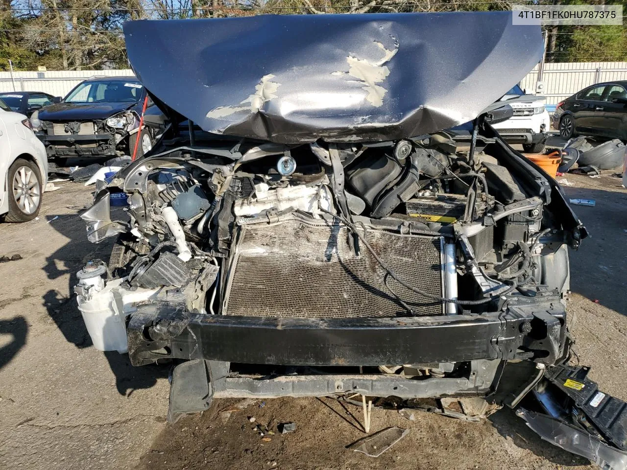 Auction sale of the 2017 Toyota Camry , vin: 4T1BF1FK0HU787375, lot number: 41318314