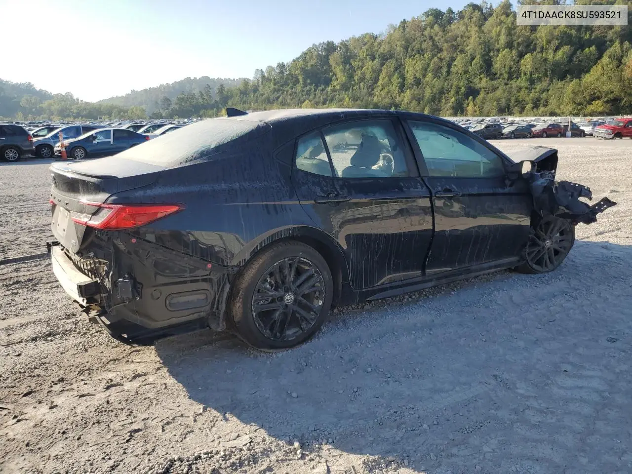 Auction sale of the 2025 Toyota Camry , vin: 4T1DAACK8SU593521, lot number: 80639515