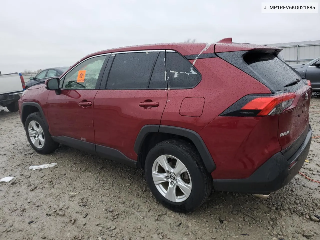 Auction sale of the 2019 Toyota RAV 4 , vin: JTMP1RFV6KD021885, lot number: 81787413