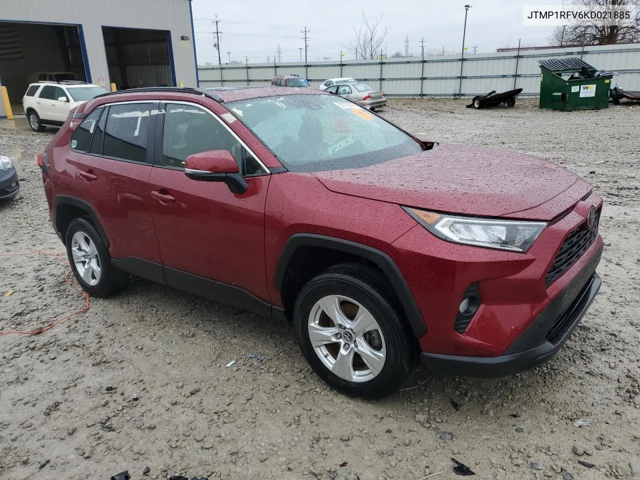 Auction sale of the 2019 Toyota RAV 4 , vin: JTMP1RFV6KD021885, lot number: 81787413