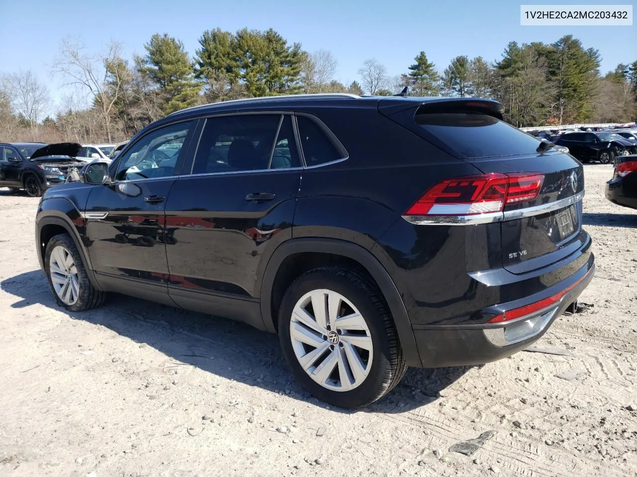 Auction sale of the 2021 Volkswagen Atlas , vin: 1V2HE2CA2MC203432, lot number: 46585754