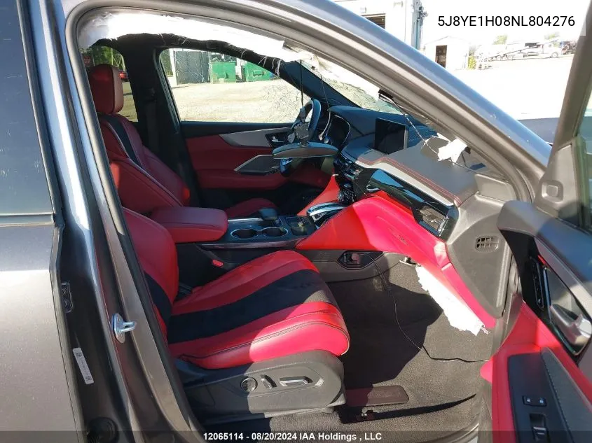 Auction sale of the 2022 Acura MDX , vin: 5J8YE1H08NL804276, lot number: 12065114