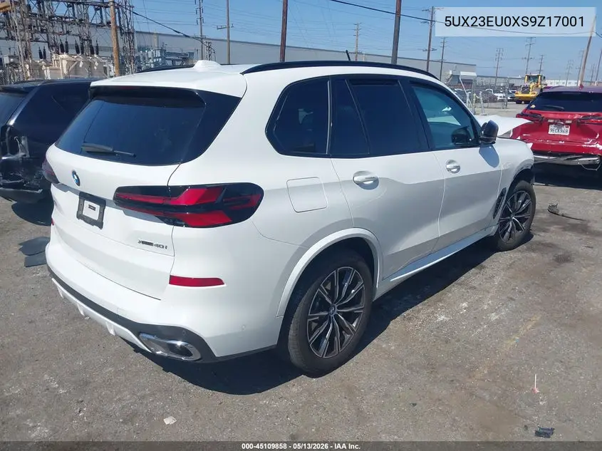 Auction sale of the 2025 BMW X5 , vin: 5UX23EU0XS9Z17001, lot number: 45109858