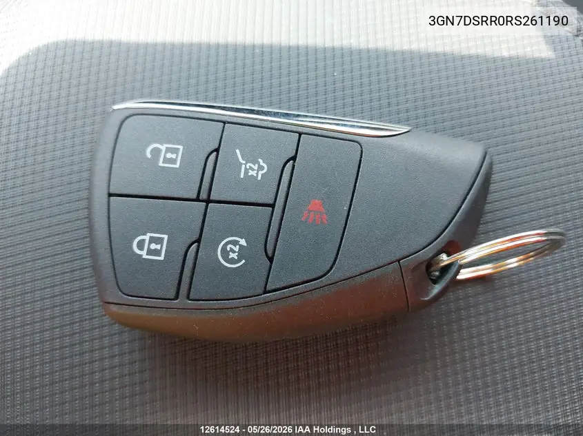 Auction sale of the 2024 Chevrolet Equinox , vin: 3GN7DSRR0RS261190, lot number: 12614524