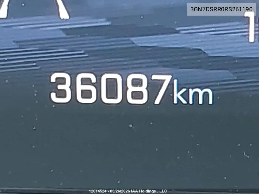 Auction sale of the 2024 Chevrolet Equinox , vin: 3GN7DSRR0RS261190, lot number: 12614524