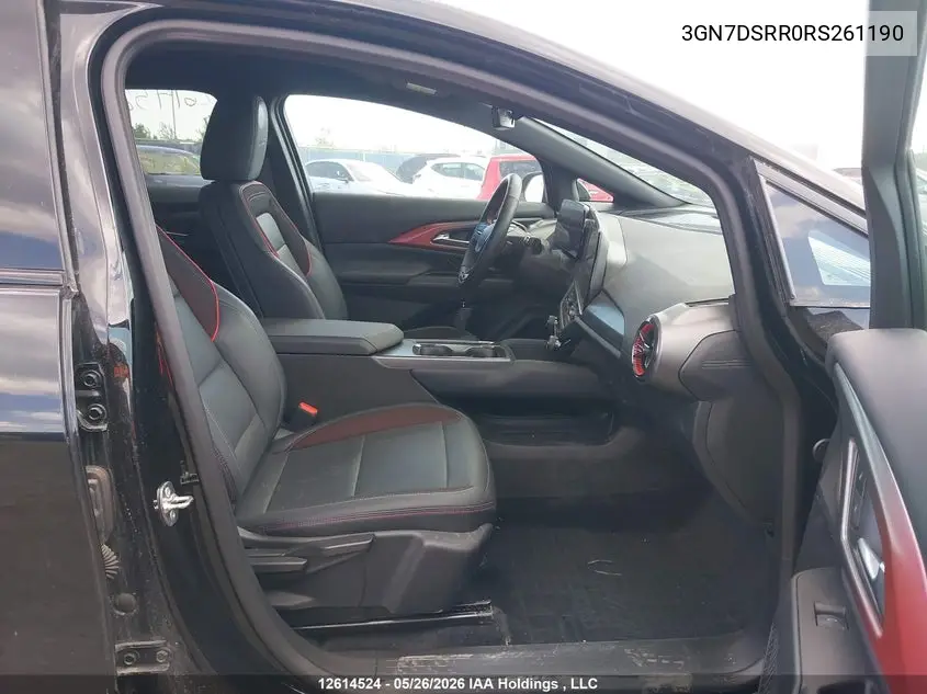 Auction sale of the 2024 Chevrolet Equinox , vin: 3GN7DSRR0RS261190, lot number: 12614524