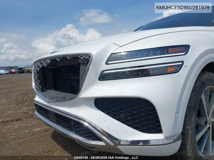 Auction sale of the 2025 Genesis GV80 , vin: KMUHCESC9SU281979, lot number: 12645108