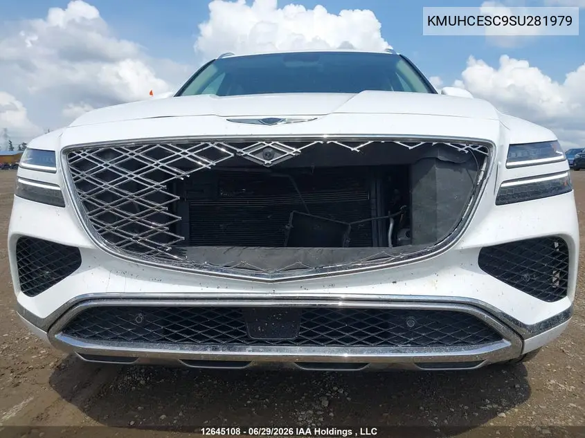 Auction sale of the 2025 Genesis GV80 , vin: KMUHCESC9SU281979, lot number: 12645108