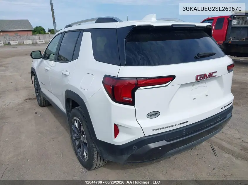 Auction sale of the 2025 GMC Terrain , vin: 3GKALUEG2SL269670, lot number: 12644788