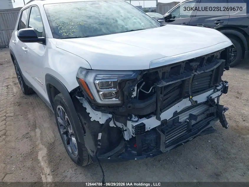 Auction sale of the 2025 GMC Terrain , vin: 3GKALUEG2SL269670, lot number: 12644788